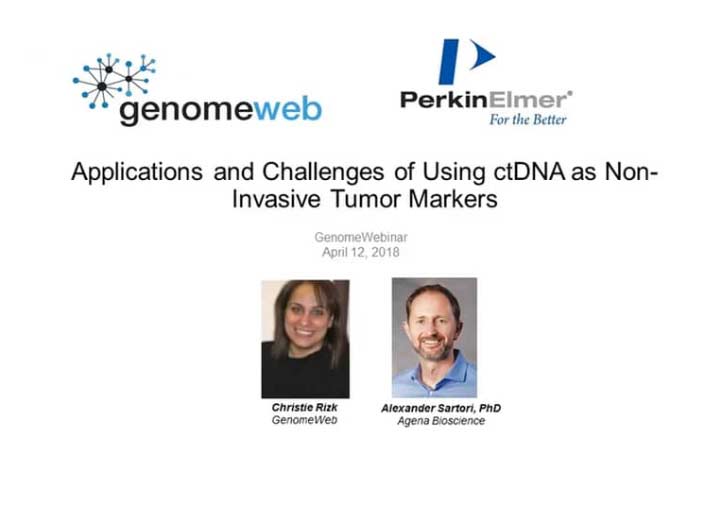 Agena Bioscience 网络研讨会 - ONC Pantel