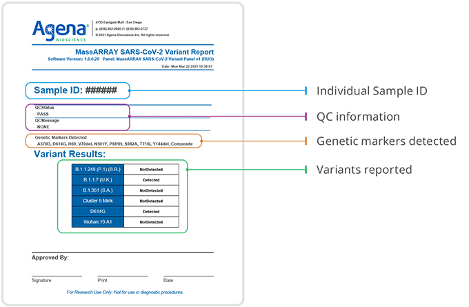 Individual Sample Report